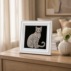 Beautiful pearl painting cat#3