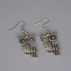 owl earrings length 34mm width 23mm