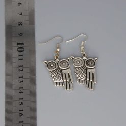 owl earrings length 34mm width 23mm 1 owl earrings length 34mm width 23mm 1