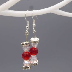 Santa Claus drop earrings length 31mm width 10mm