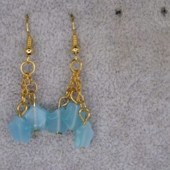 blue star dangle earrings length 29mm width 29mm 1 blue star dangle earrings length 29mm width 29mm 1