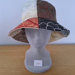PATCHWORK BUCKET HAT - Recycle Reuse Refashion - One of a kind (2026)