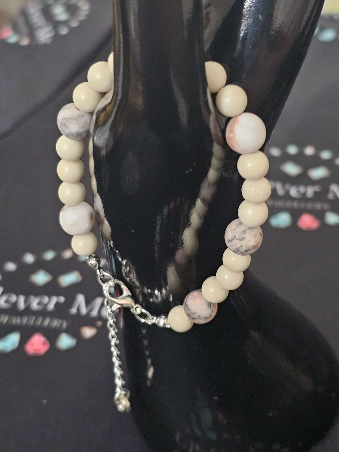 Pink Zebra Jasper bracelet Pink Zebra Jasper bracelet