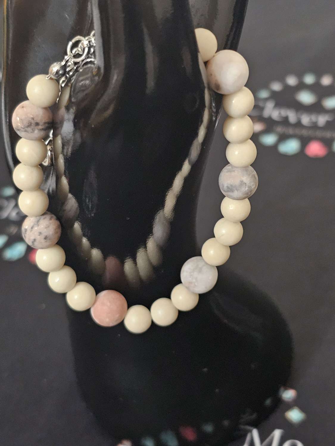 Pink Zebra Jasper bracelet Pink Zebra Jasper bracelet