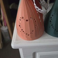 Hand-pleated paper lanterns 2 Hand-pleated paper lanterns 2