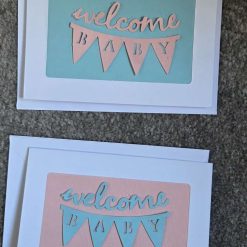 New baby card