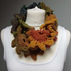 Handmade Crochet Angora-style Shrug Size 10,12,14