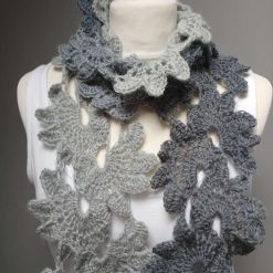 Handmade Crochet Angora-style Shrug Size 10,12,14