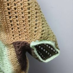 Handmade Crochet Angora-style Shrug Size 10,12,14 5