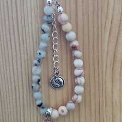 Pisces yin yang bracelet