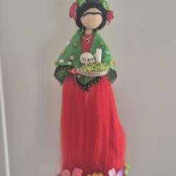Frida Khalo needlefelt figure 1 Frida Khalo needlefelt figure 1