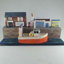 Harbourscape & Boat (The Crab Inn)