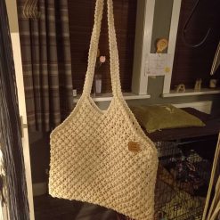 Macrame beach bag