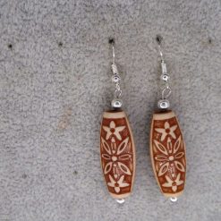 Tibetan earrings. length 35mm width 13mm 1 Tibetan earrings. length 35mm width 13mm 1