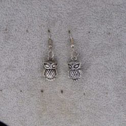 owl earrings length 20mm width 13mm 1 owl earrings length 20mm width 13mm 1