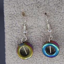 hematite earrings . length 13mm width 13mm 1 hematite earrings . length 13mm width 13mm 1