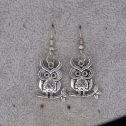 owl earrings length 23mm width 20mm 2 owl earrings length 23mm width 20mm 2