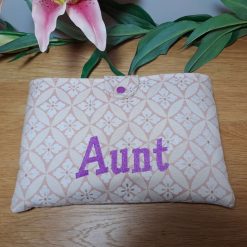 Book sleeve - FAMILY NAMES- Aunt, Mum, BFF etc 3