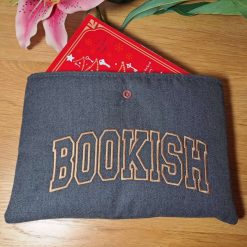 Book sleeve - BOOKISH - Grey