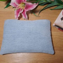 Book sleeve - BOOKS & COFFEE - Washed denim 2