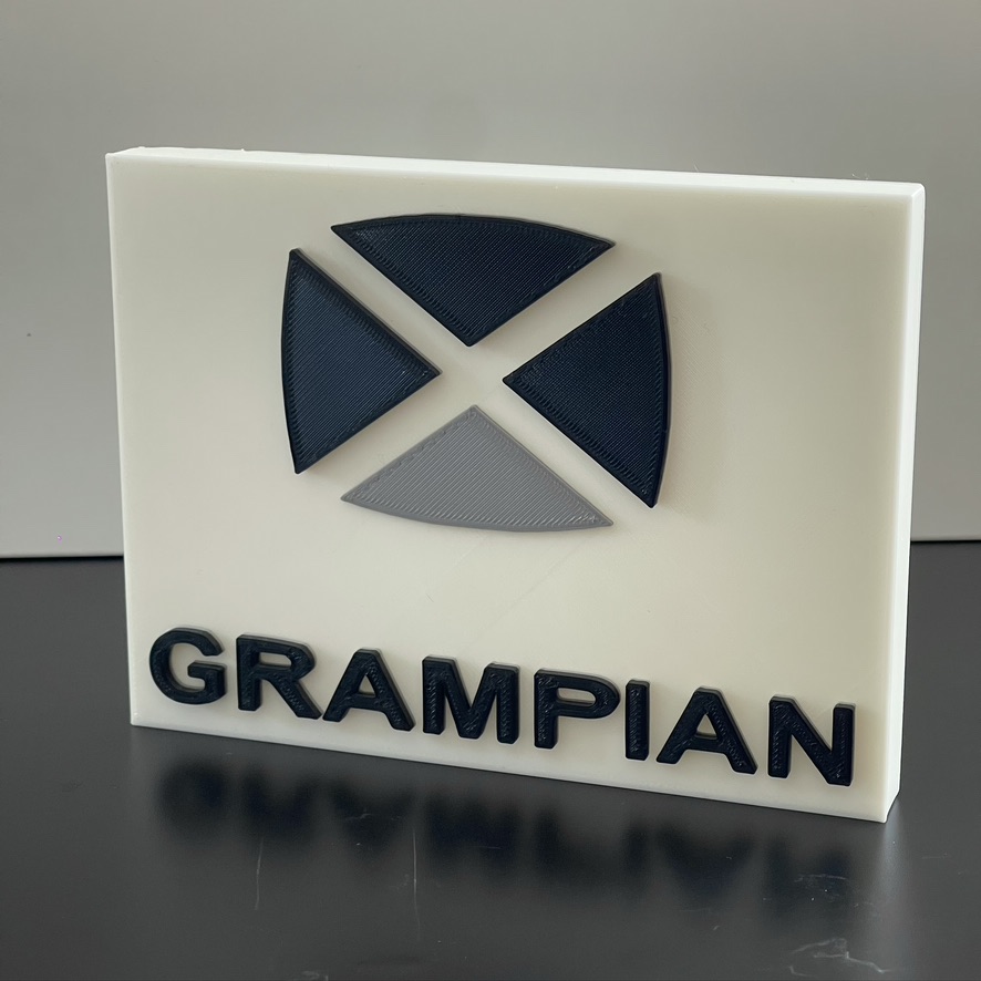 Yorkshire Television TV 3D plaque Shelf / Desk Autistic Autism ADHD Sensory Gift Yorkshire Television TV 3D plaque Shelf / Desk Autistic Autism ADHD Sensory Gift