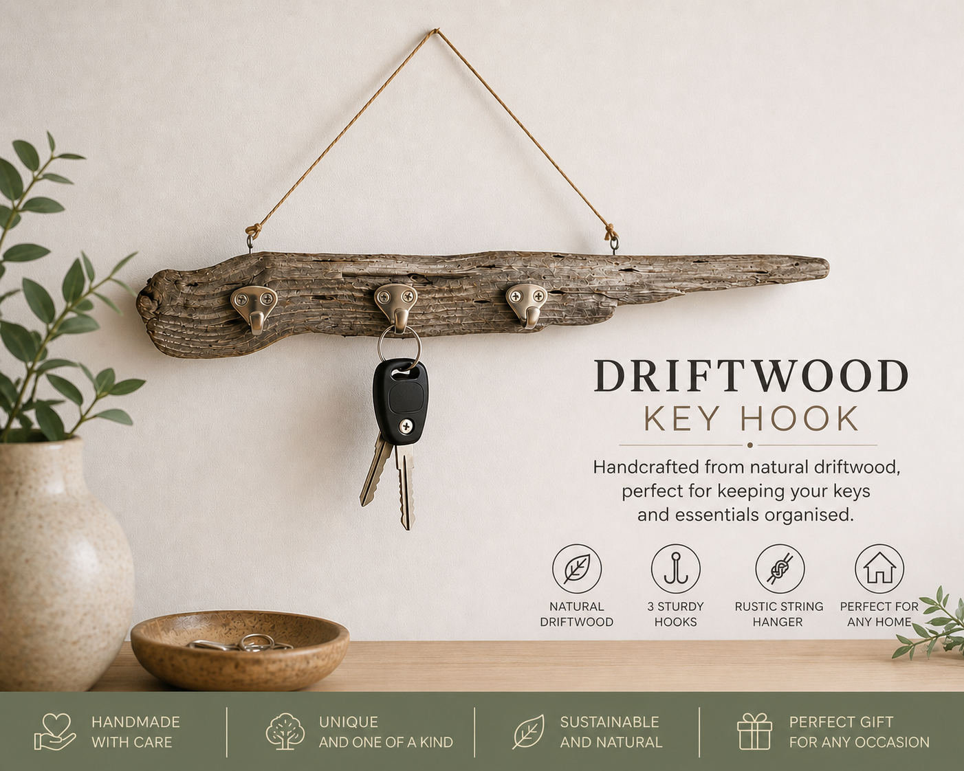 Driftwood Key Hook Driftwood Key Hook
