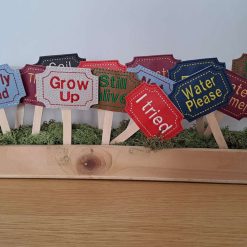 PLANT MARKERS set of 9 Funny, Cheeky, a bit naughty...