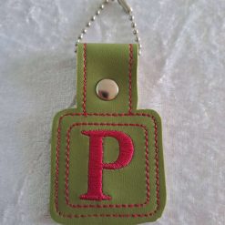 INITIAL LETTERS - BAG TAGS KEYRINGS 6 INITIAL LETTERS - BAG TAGS KEYRINGS 6