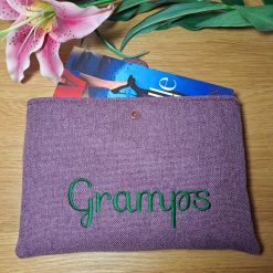 Book sleeve - FAMILY NAMES- Dad, Pops, Grampa etc 5