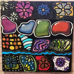 Hand Painted Wooden Plaque - Square - Nature Frames