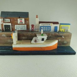 Harbourscape & Boat (The Crab Inn)