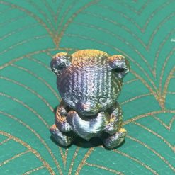 3D bear phone charm