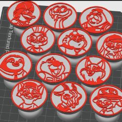 Assorted Art Stampers 15 Assorted Art Stampers 54