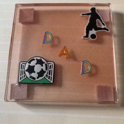 ✨ Football Dad Handmade Resin Coaster – Perfect Father’s Day Gift! ✨ 2 ✨ Football Dad Handmade Resin Coaster – Perfect Father’s Day Gift! ✨ 2