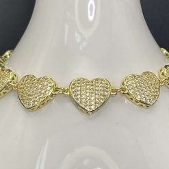 Pavé Heart Bracelet