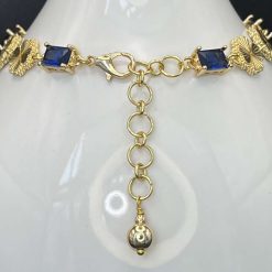 Sapphire Clover Bracelet 2 Sapphire Clover Bracelet 2