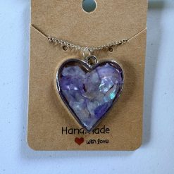 Abalone pendant and chain