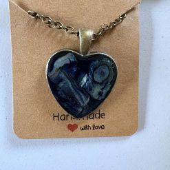 Abalone pendant and chain