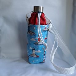 LIGHTHOUSES water bottle carrier/holder + FREE BOTTLE