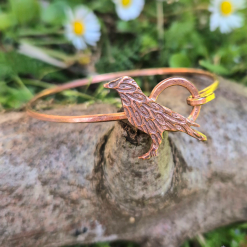 Crow Bare Copper Bracelet 2