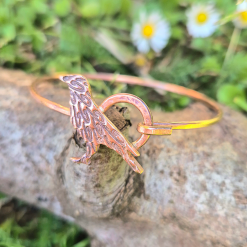 Crow Bare Copper Bracelet 3