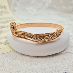 Gold Plated Wirework Bangle