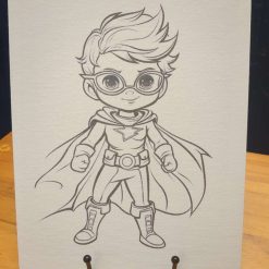 SuperHero Canvas To Paint