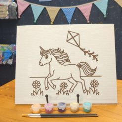 Unicorn Canvas To Paint