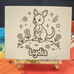 Personalised Canvas to Paint