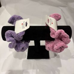 Handmade Crochet Chenille Scrunchie (Style 1)