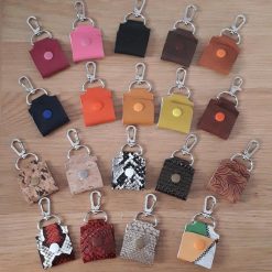 TROLLEY COIN Keyring Pouch With Token - KEYCHAIN KEYFOB Assorted colours