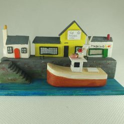Harbourscape & Boat (Anchor Inn)