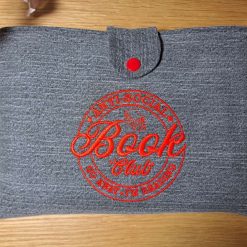 Book sleeve - ANTI-SOCIAL - Grey denim 2 Book sleeve - ANTI-SOCIAL - Grey denim 2