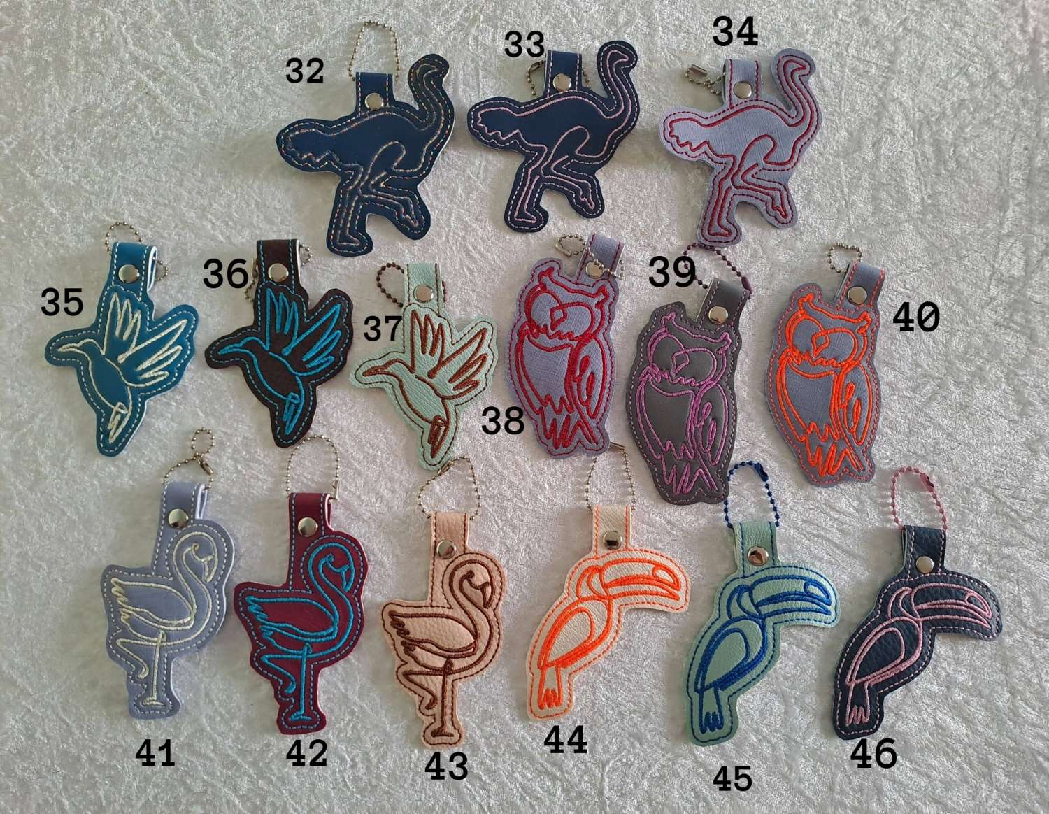 CONTINUOUS LINE ANIMALS & KIDS DESIGNS - BAG TAGS KEYRINGS over 180 designs CONTINUOUS LINE ANIMALS & KIDS DESIGNS - BAG TAGS KEYRINGS over 180 designs